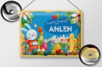 Blechschild Ostern Ostergrüße 40x30cm AHLEN Geschenk