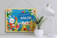 Blechschild Ostern Ostergrüße 40x30cm AHLEN Geschenk