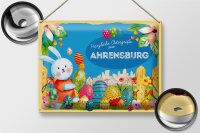 Blechschild Ostern Ostergrüße 40x30cm AHRENSBURG Geschenk