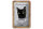 Blechschild Spruch 12x18cm Bombaykatze Katze Schild