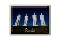 Blechschild Reise 40x30cm Esbjerg Dänemark Der...