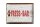 Blechschild Hinweis 40x30cm Fress-Bar Hund
