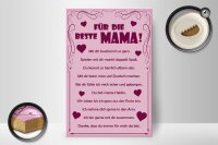 Holzschild Spruch 20x30cm Für die beste Mama
