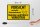 Holzschild Warnschild 30x20cm Wertvoller Schweinebestand