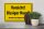 Holzschild Warnschild  30x20cm Vorsicht bissiger Hund