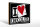 Holzschild Spruch 30x20cm I Love Chocolate (Herz)