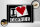 Holzschild Kaffee 30x20cm I love Coffee (Herz)