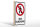 Holzschild Hinweis 20x30cm Kein Durchgang