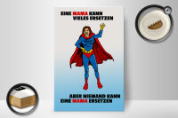 Holzschild Spruch 20x30cm Mama kann vieles ersetzen