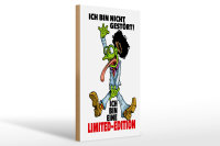 Holzschild Spruch 20x30 cm Nicht gestört, Limited Edition