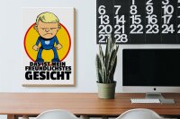 Holzschild Spruch 20x30cm Mein freundlichstes Gesicht