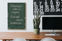 Holzschild Spruch 20x30cm Versuchungen soll man nachgeben