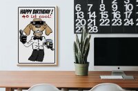 Holzschild Spruch 20x30cm Happy Birthday 40 is cool