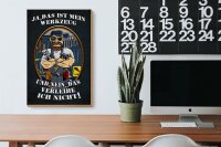 Holzschild Spruch 20x30cm Ja das ist mein Werkzeug und