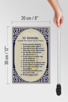 Holzschild Alkohol 20x30cm Bier besser als Frauen Schild