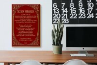 Holzschild Alkohol 20x30cm Prost Bier unser Schild