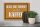 Holzschild Spruch 30x20cm halt die Fresse und hol Kaffee
