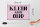 Holzschild Spruch 30x20cm klein aber Oho Schild