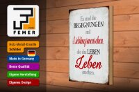 Holzschild Spruch 20x30cm Begegnungen Lieblingsmenschen