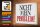 Holzschild Spruch 30x20cm nicht mein Problem Retro
