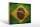 Holzschild Flagge 30x20cm Brasilien Schild