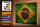 Holzschild Flagge 30x20cm Brasilien Schild