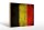 Holzschild Flagge 30x20cm Belgien Fahne