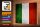 Holzschild Flagge 30x20cm Italien Fahne