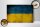 Holzschild Flagge 30x20cm Ukraine Fahne
