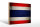 Holzschild Flagge 30x20cm Thailand Fahne Wanddeko