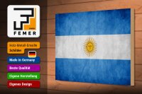 Holzschild Flagge 30x20cm Argentinien Fahne