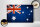 Holzschild Flagge 30x20cm Australien Fahne