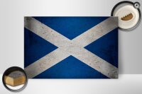 Holzschild Flagge 30x20cm Schottland Fahne