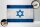 Holzschild Flagge 30x20cm Israel Fahne Wanddeko