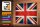Holzschild Flagge 30x20cm United Kingdom Wanddeko