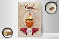Holzschild Spruch 20x30cm Cupcake Allerbeste