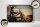 Holzschild Motorrad 30x20cm Frau Girl Sonnenaufgang