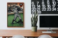 Holzschild Retro 20x30cm Princeton Baseball