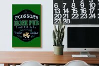 Holzschild Spruch 20x30cm O´Connor`s Irish Pub dancing