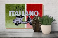 Holzschild Mofa 30x20cm Stile Italiano Italien Scooter