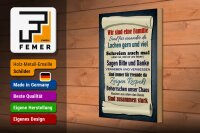Holzschild Spruch 20x30cm wir sind eine Familie zusammen