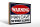 Holzschild Hinweis 30x20cm Warning Man Cave no woman
