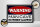 Holzschild Hinweis 30x20cm Warning Man Cave no woman
