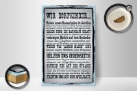 Holzschild Spruch 20x30cm wir Dorfkinder Hausaufgaben Bus