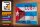 Holzschild Flagge 30x20cm Cuba Fahne auf eine Mauer