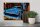 Holzschild Spruch 30x20cm Cuba Auto blauer Oldtimer