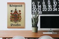Holzschild Spruch 20x30cm Königreich Preussen