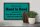 Holzschild Spruch 30x20cm bei uns Hand in Hand gearbeitet