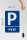 Holzschild Parken 20x30cm PKW Parkplatz Wanddeko