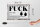 Holzschild Spruch 30x20cm FUCK Verb can be used in many